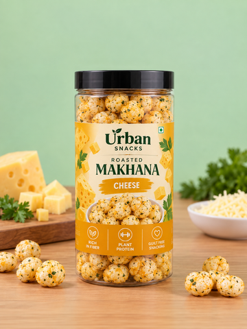 Roasted Cheese Makhana
